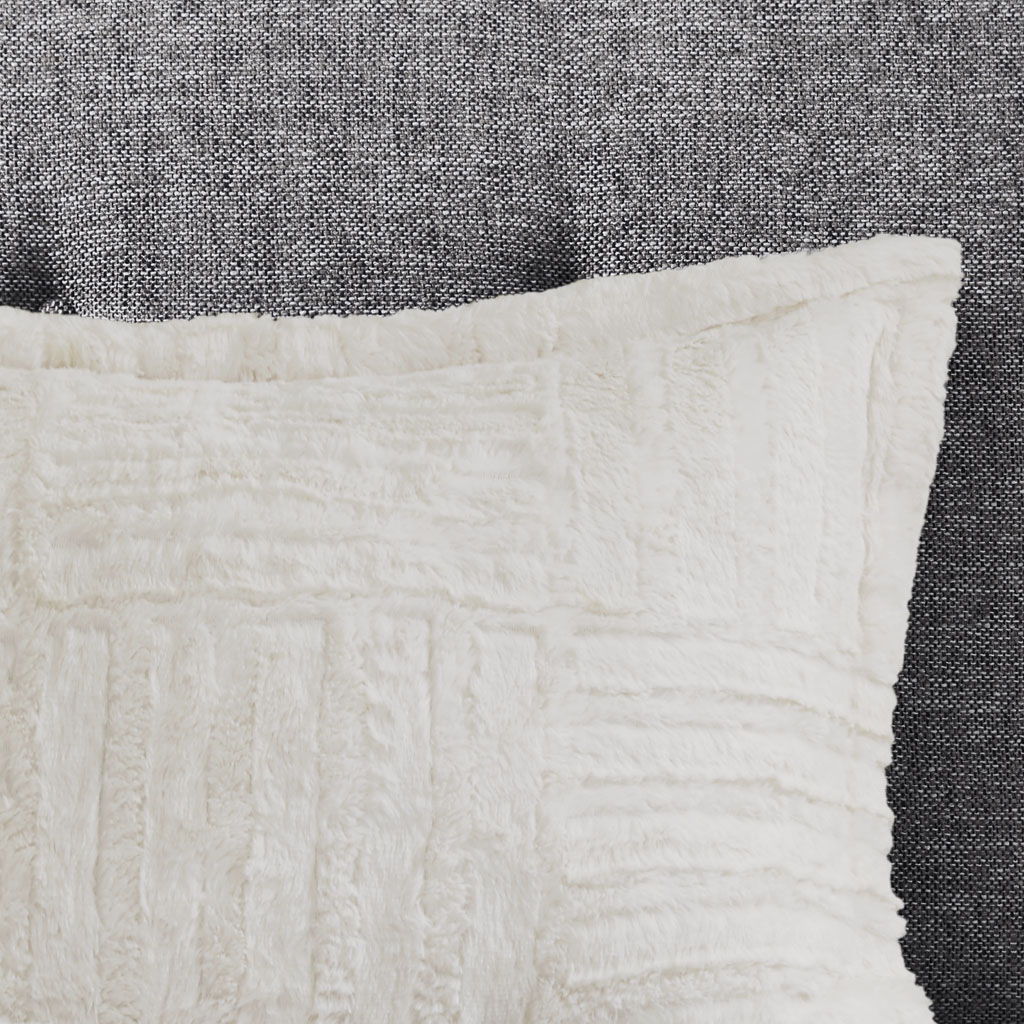 Arctic - King Down Alternative Comforter Mini Set - Ivory