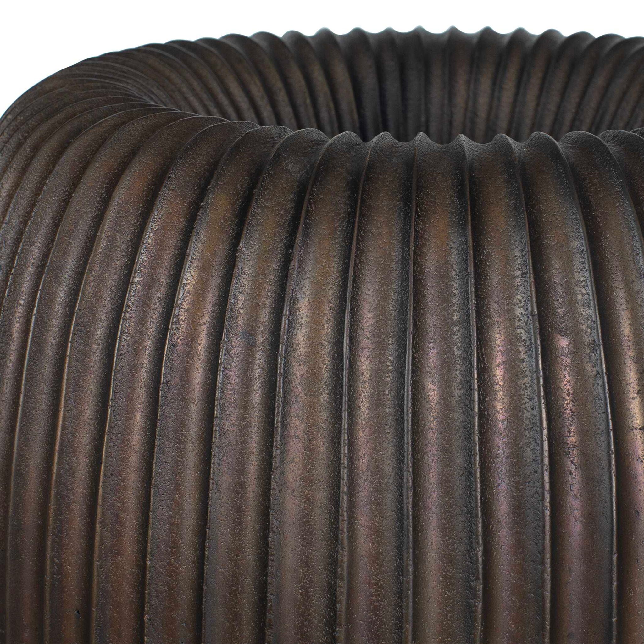 Vector Ridge - Indoor-Outdoor Planter - Bronze