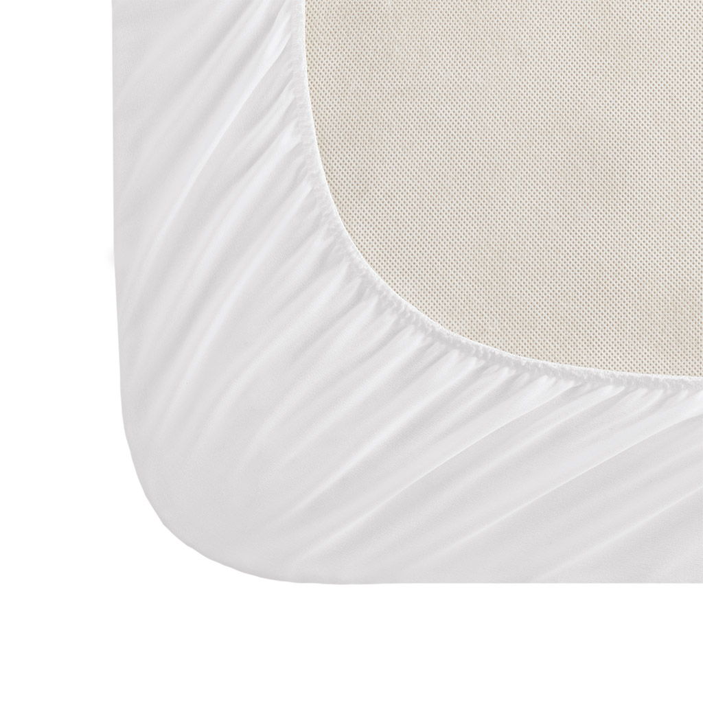 King Waterproof Heated Mattress Pad - White
