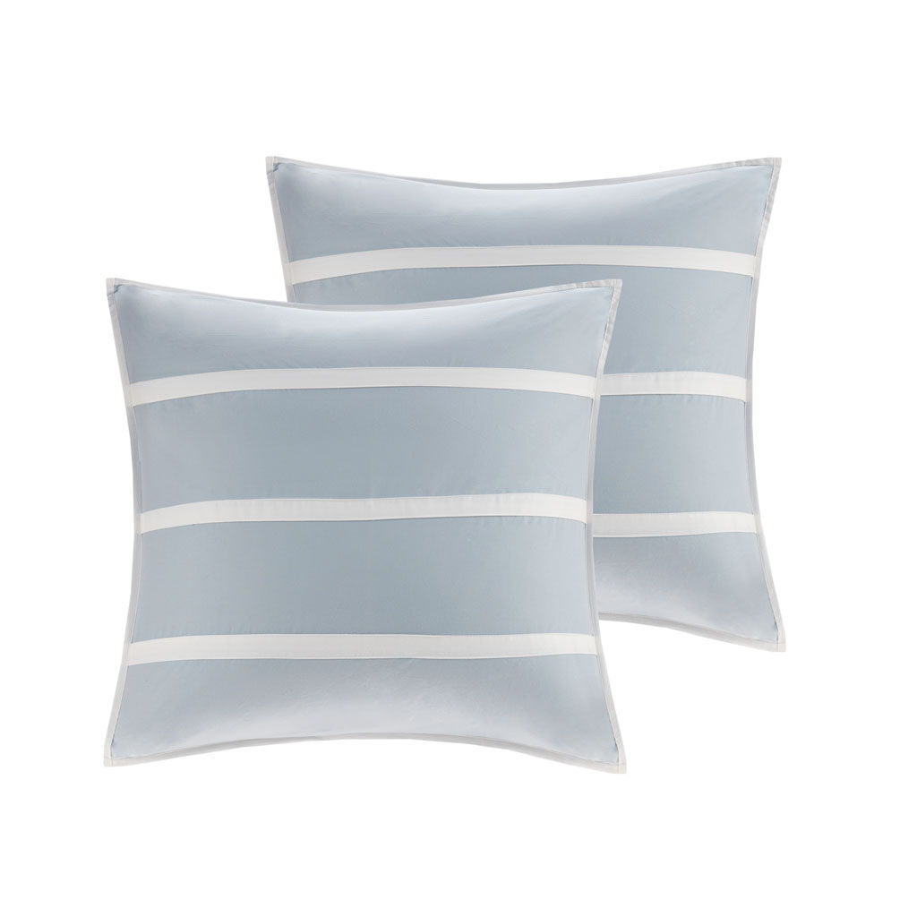 Crystal Beach - Euro Sham - Blue