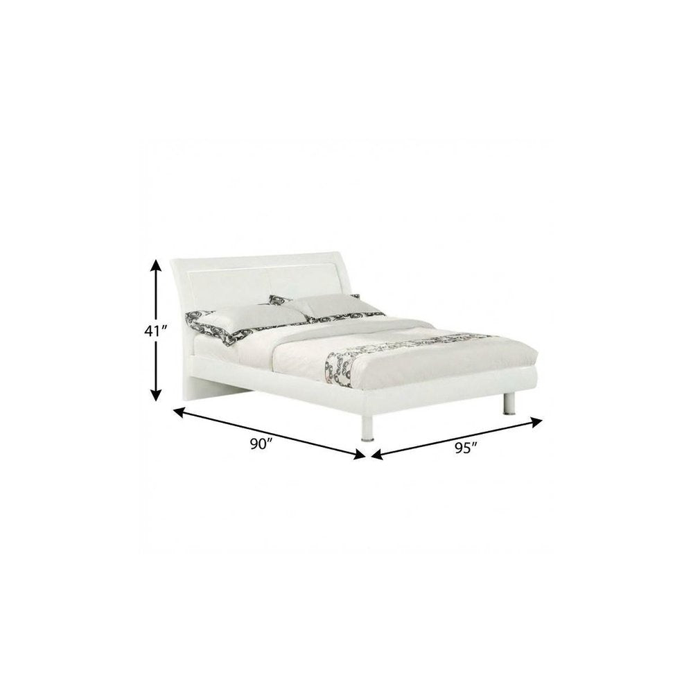 63" White Wood Six Drawer Double Dresser