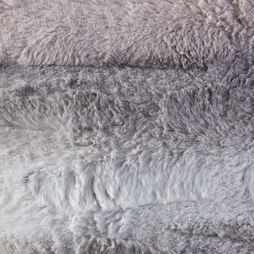 Zuri - Square Pillow - Blush / Gray