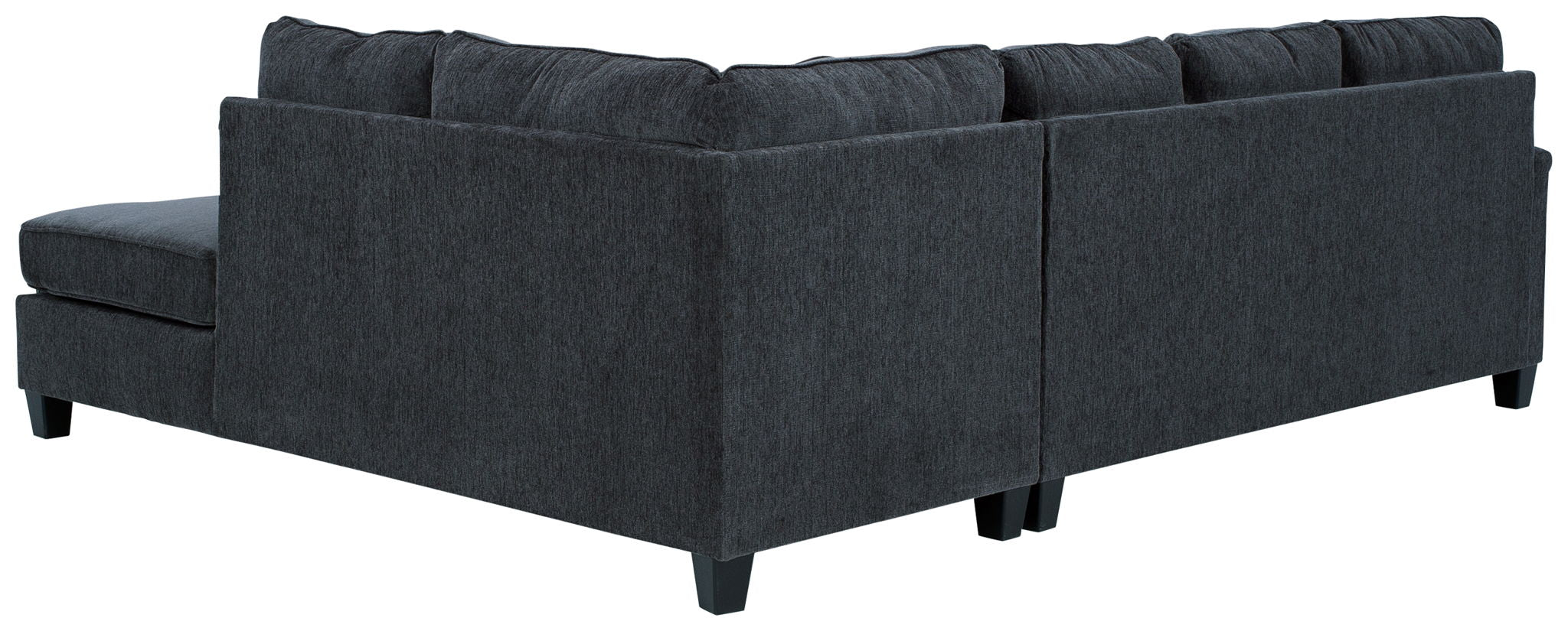 Abinger - Right Arm Facing Chaise Sleeper 2 Pc Sectional - Smoke