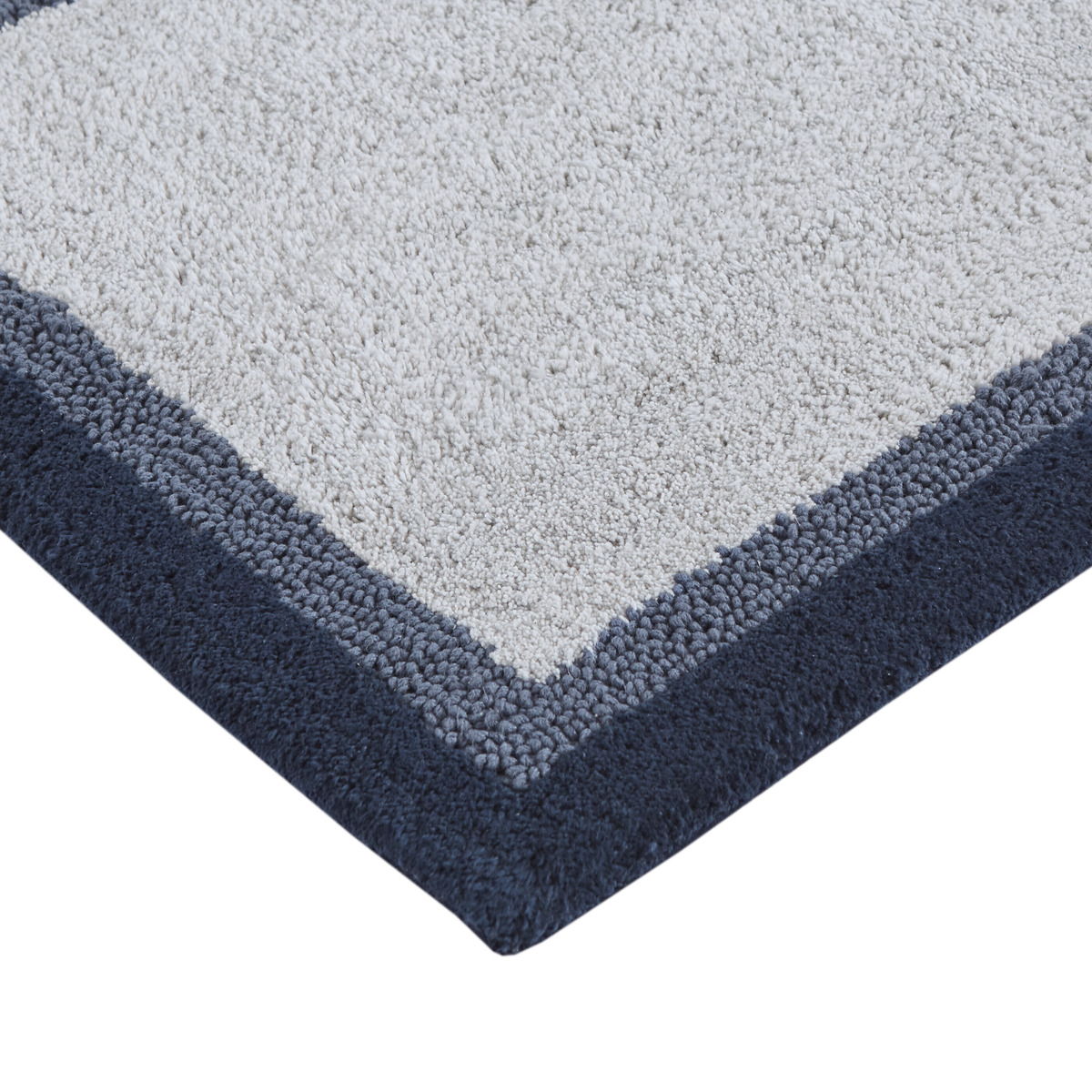Amherst - 20" x 30" Tufted Bath Rug - Navy