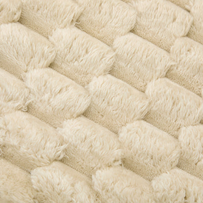 Modular Sectional Sofa, Boneless Couch With 2 Movable Ottomans