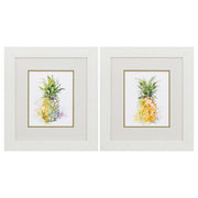 16" X 18" White Frame Delicious Ripe (Set Of 2)