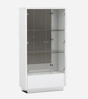 72" White Buffet Table with Four Doors