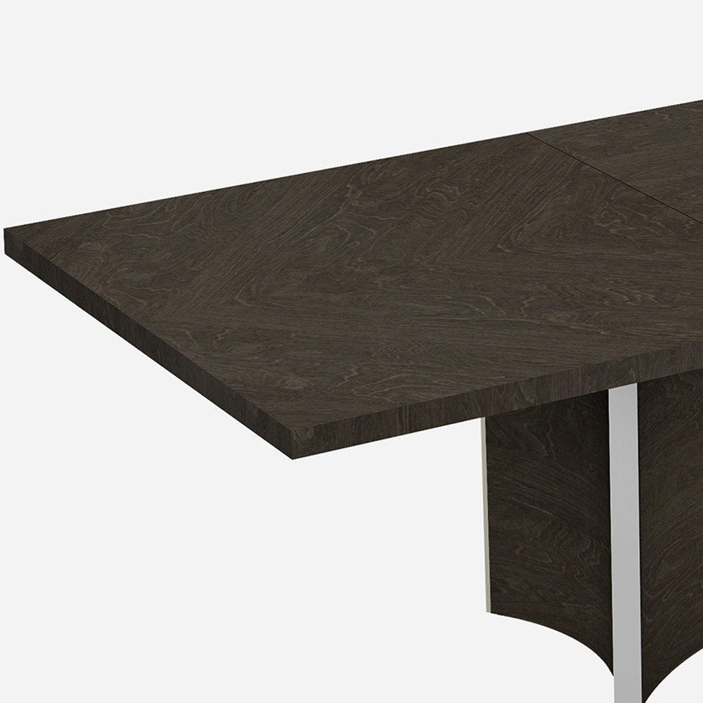 72" Gray Two Drawer Buffet Table Soft Close with Four Doors