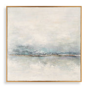 Foggy Morning - Abstract Art - Light Brown