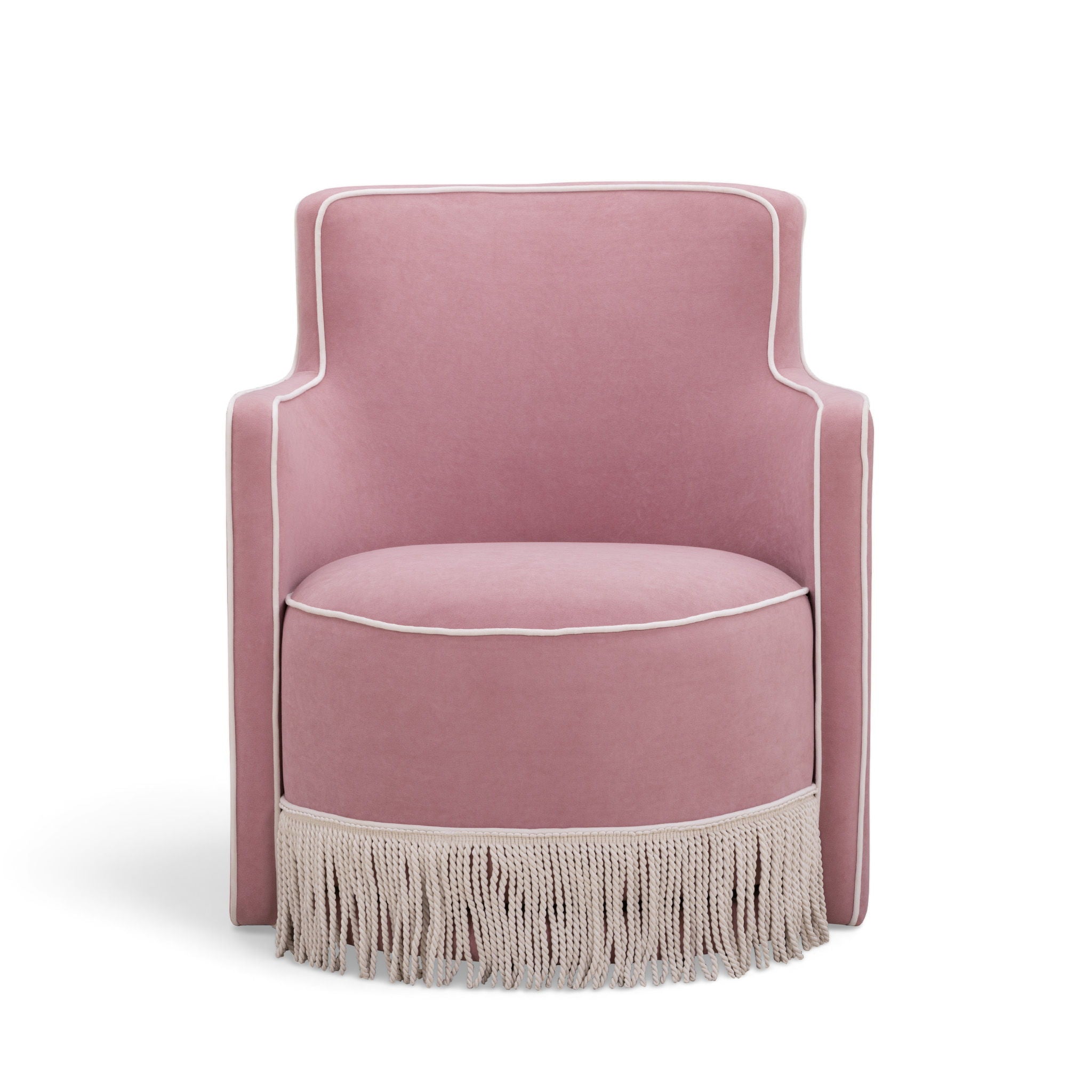 Passe - Tasseled Swivel Chair