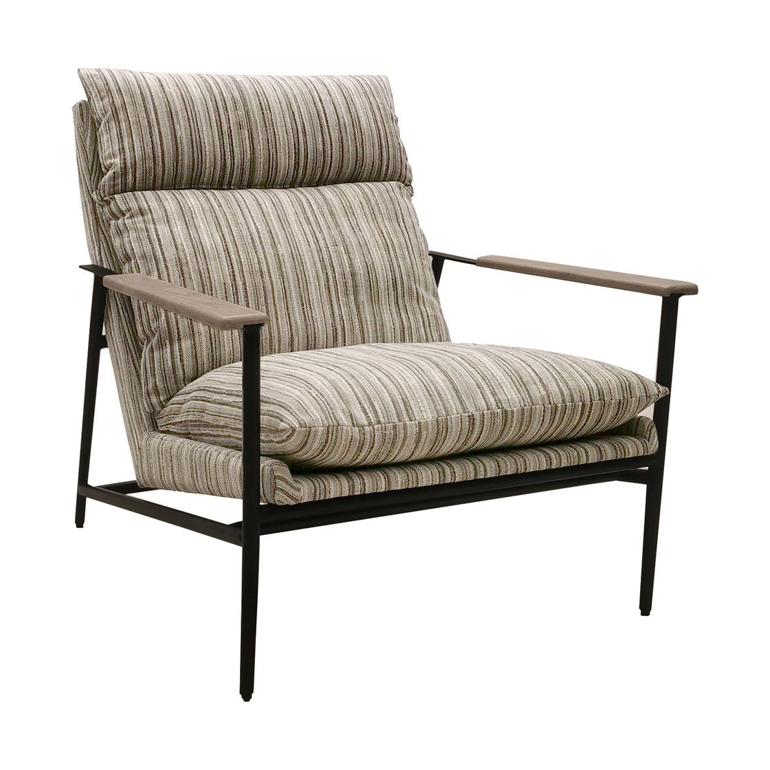 Monte - Accent Chair - Stripe / Multi