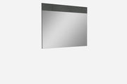 48" Gray Wood Framed Accent Mirror