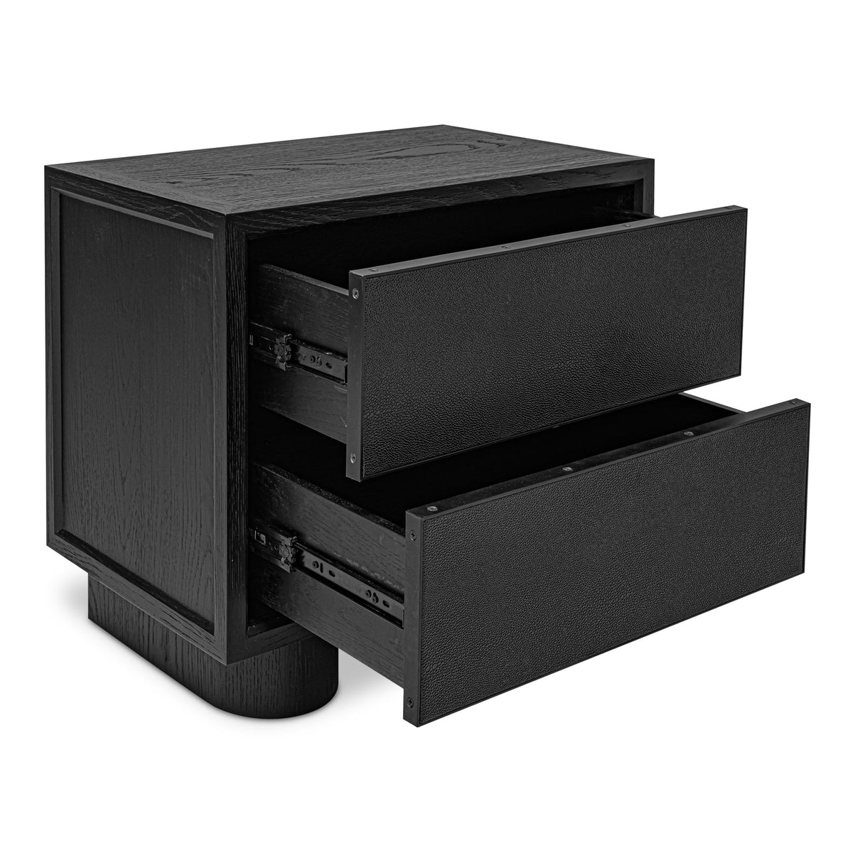 Marcelle - Accent Nightstand - Black