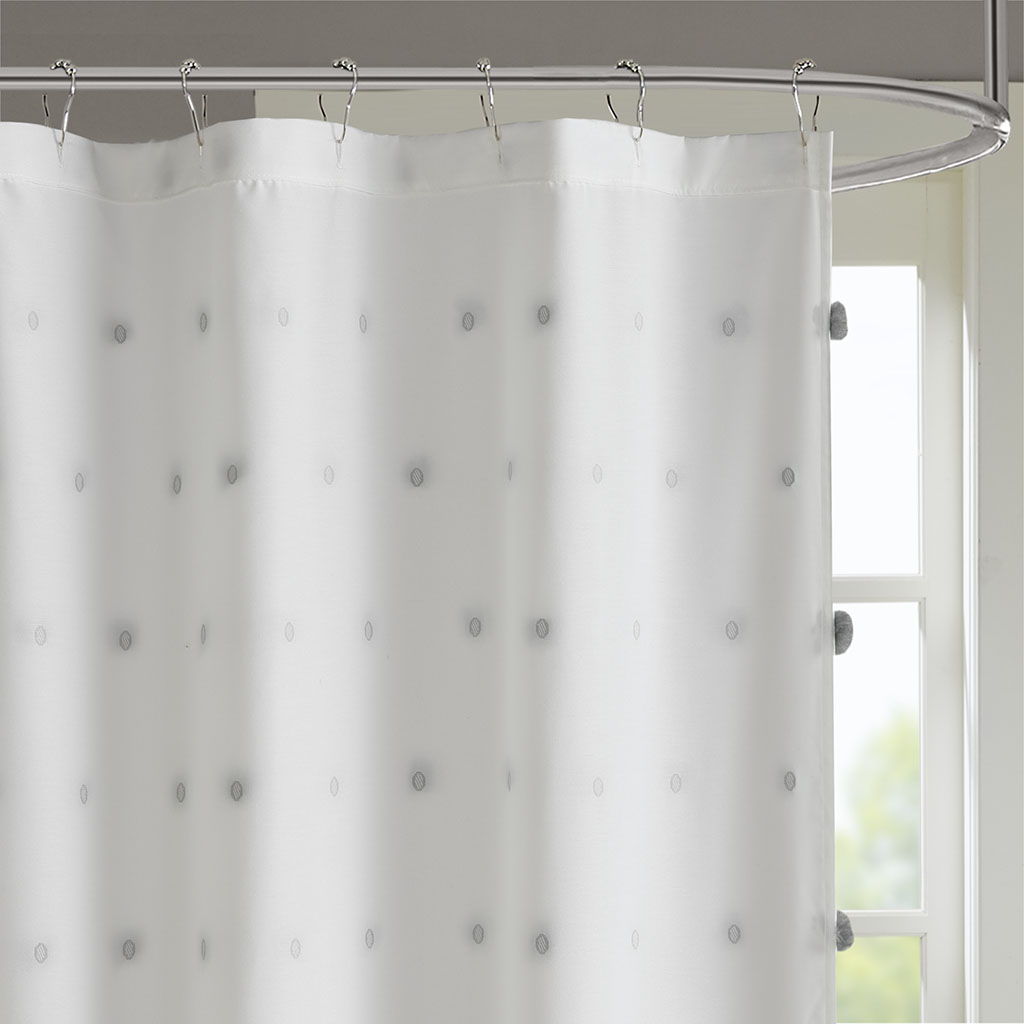 Sophie - Shower Curtain - Gray