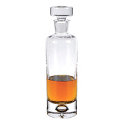 Clear Crystal Glass Round Bowl Stemless Decanter