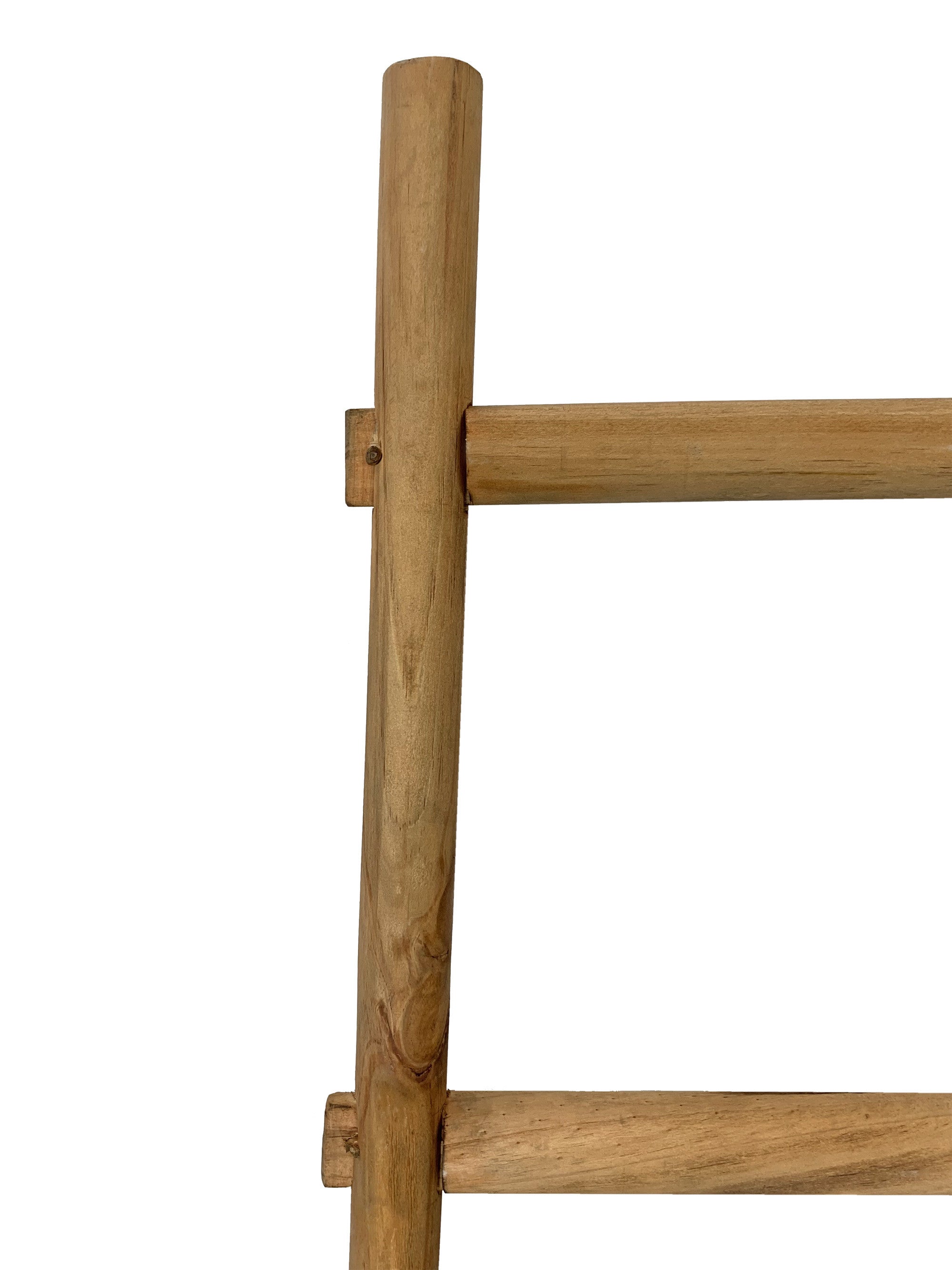 59" X 18" Brown Wood Hanging Dimensional Sculpture