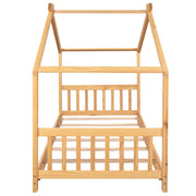 House Platform Bed With Headboard And Footboard, Roof Design