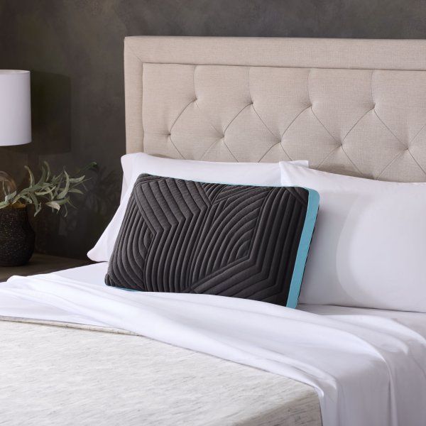 Ice Cloud - Omniphase Mid Loft Pillow - King High Loft