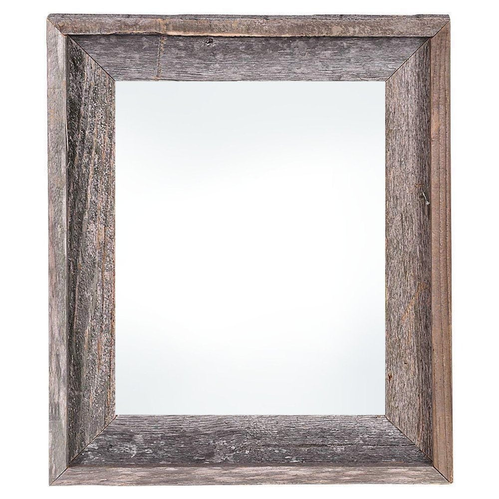 18" x 24" Gray Solid Wood Hanging Picture Frame