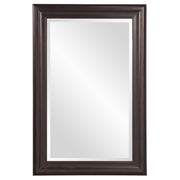 33" Bronze Wood Accent Mirror