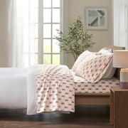 Cozy Flannel - Twin 100% Printed Sheet Set - Pink French Bulldog