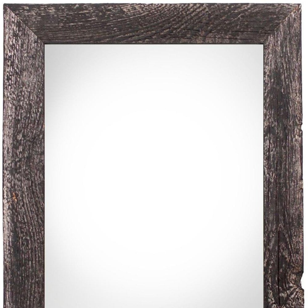 14" x 18" Black Solid Wood Hanging Picture Frame
