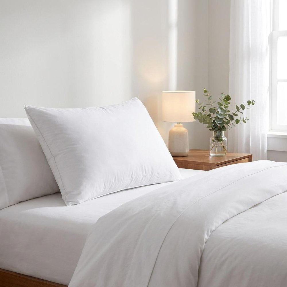 Premium Lux  Down Queen Size Medium Pillow