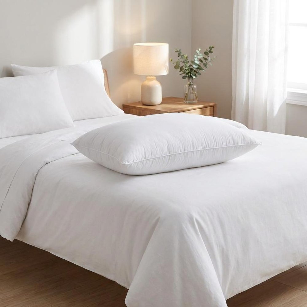 Premium Lux Siberian Down Standard Size Medium Pillow