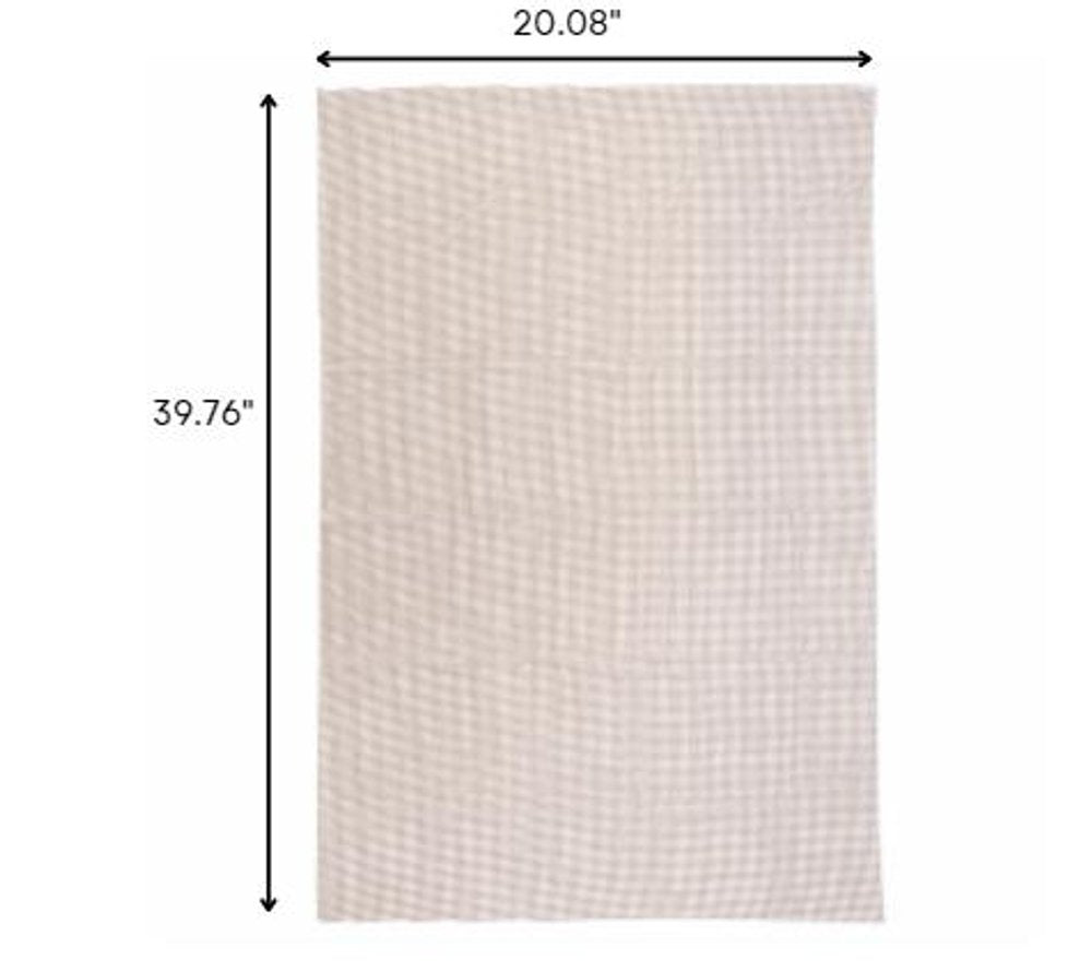 2' x 8' Brown Non Slip Indoor Outdoor Rug Pad