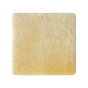 17" Square Natural Off White Medical Grade Sheepskin Chair Pad