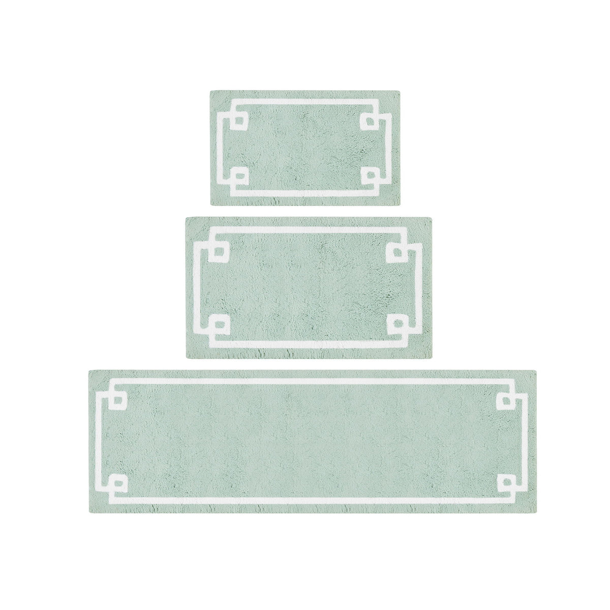 Evan - 24" x 40" Tufted Bath Rug - Seafoam