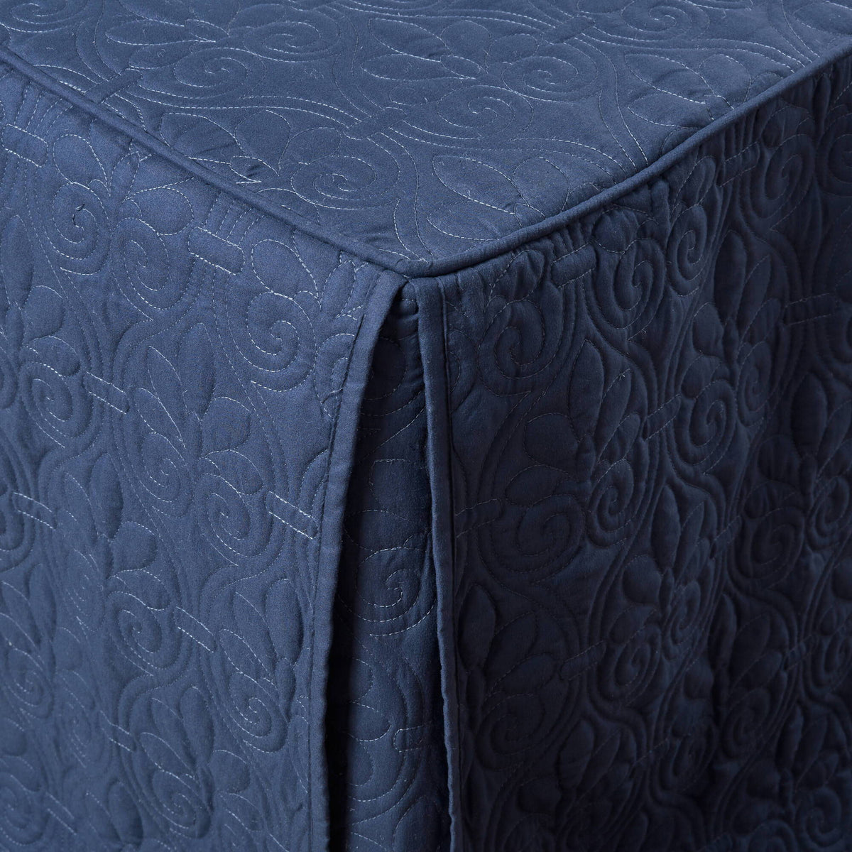 Quebec - King Fitted Bedspread (Set of 3) - Navy