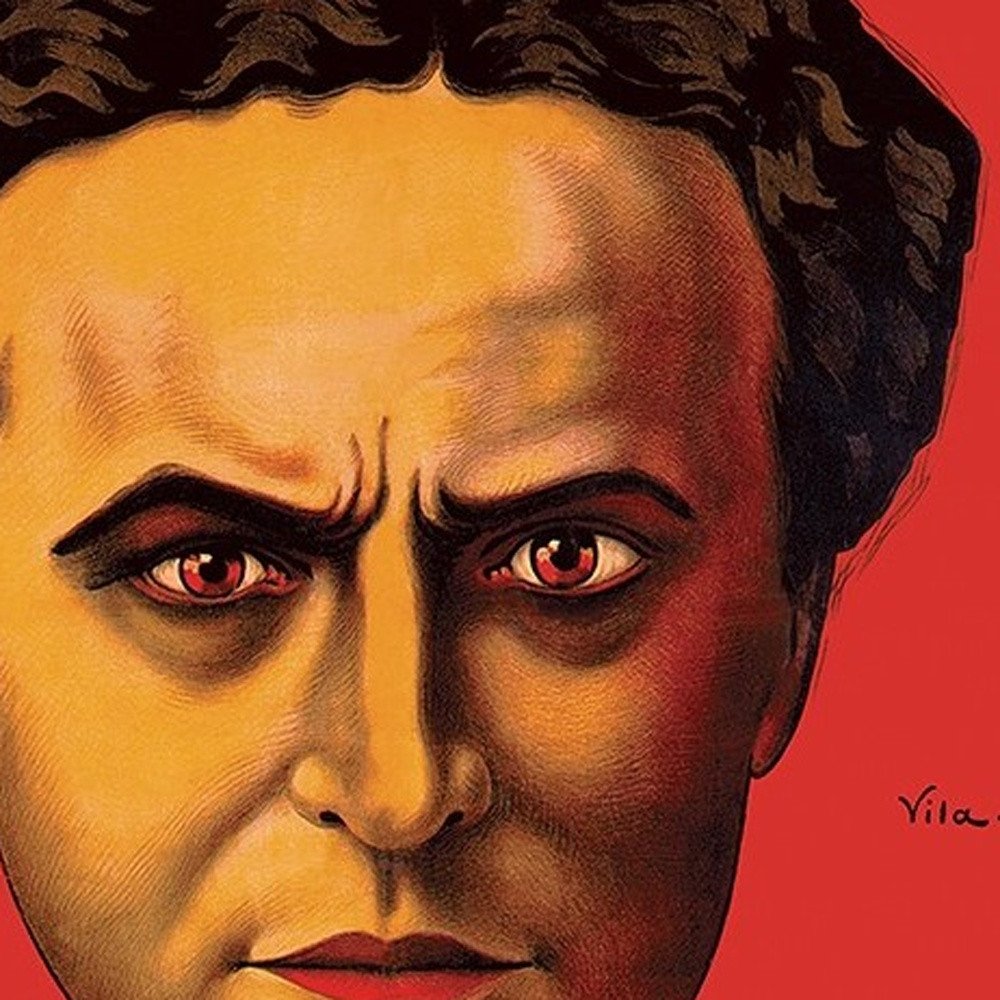 36" X 48" Houdini Master Of Mystery Vintage Magic Poster Wall Art