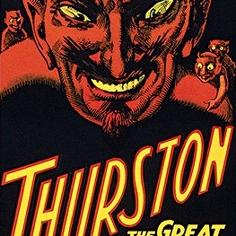 24" X 72" Thurston The Great Wonder Show Vintage Magic Poster Wall Art