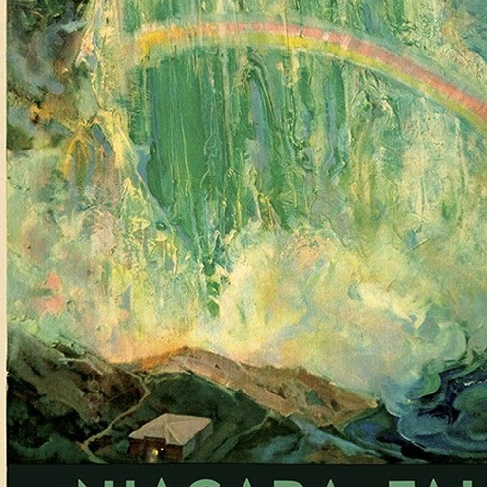 36" X 54" Niagra Falls New York C1920S Vintage Travel Poster Wall Art