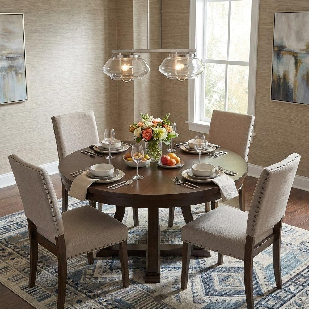 Garner 4-Light Satin Nickel Island Pendant