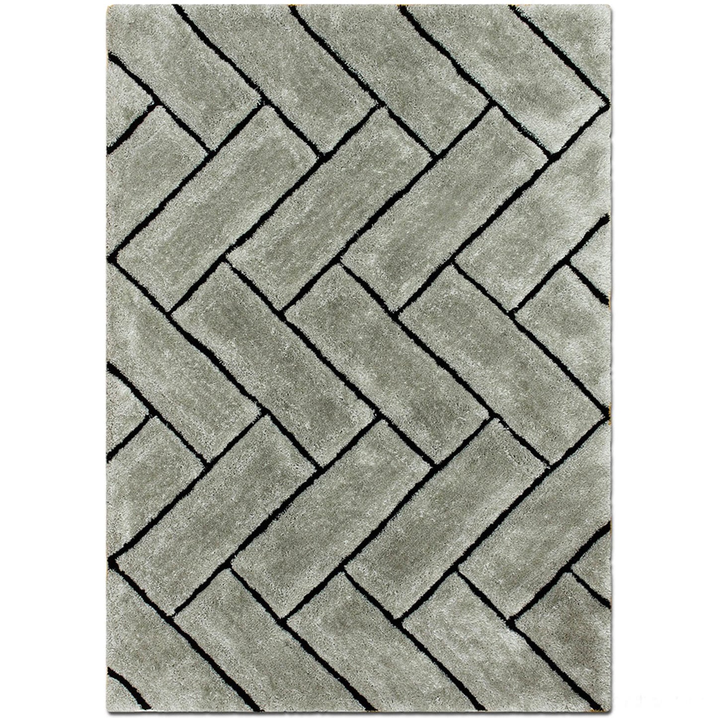 3D Titanium Rug