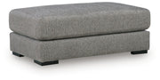 Creston Heights - Oversized Accent Ottoman - Smolder