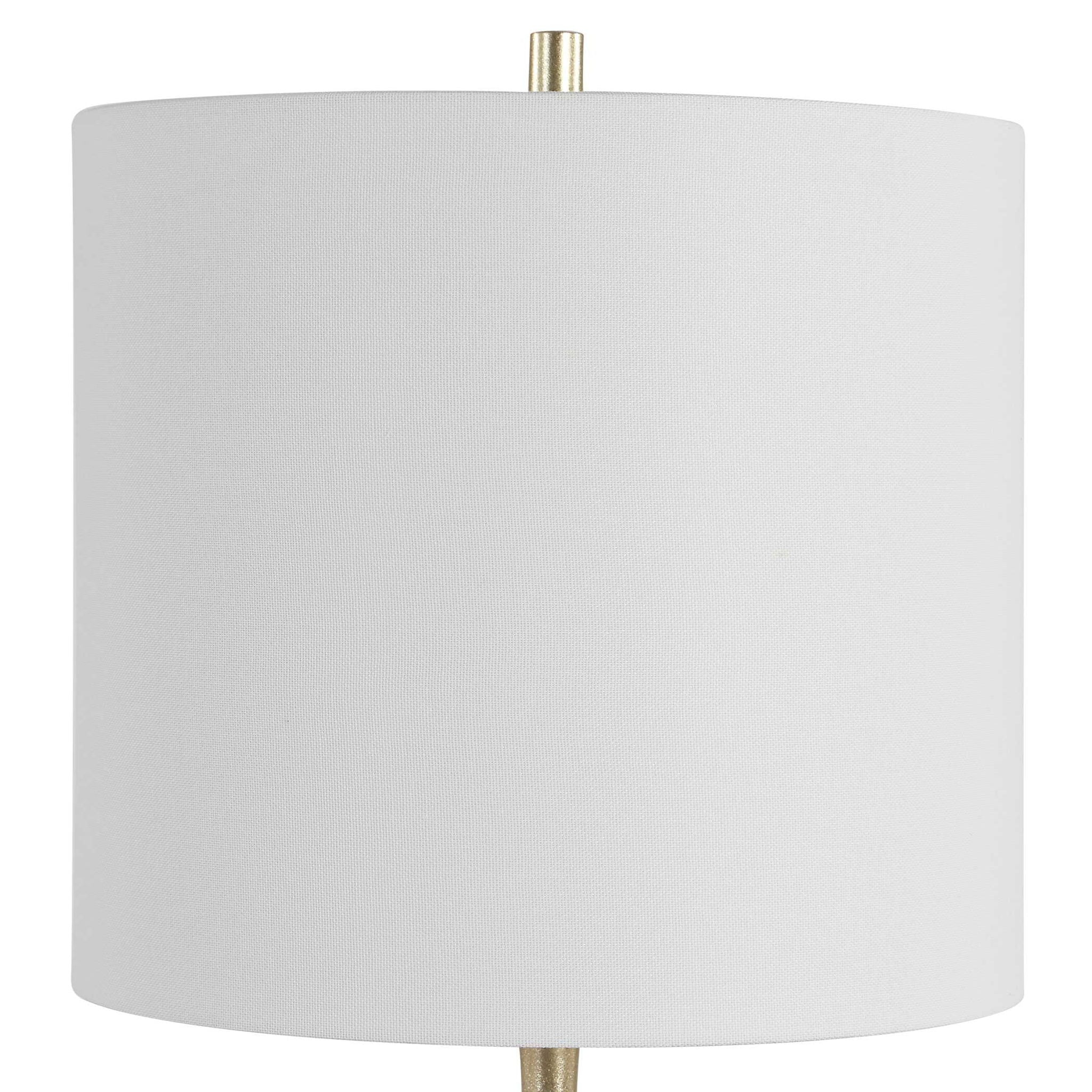Vannett - Table Lamp - Dark Amber / White