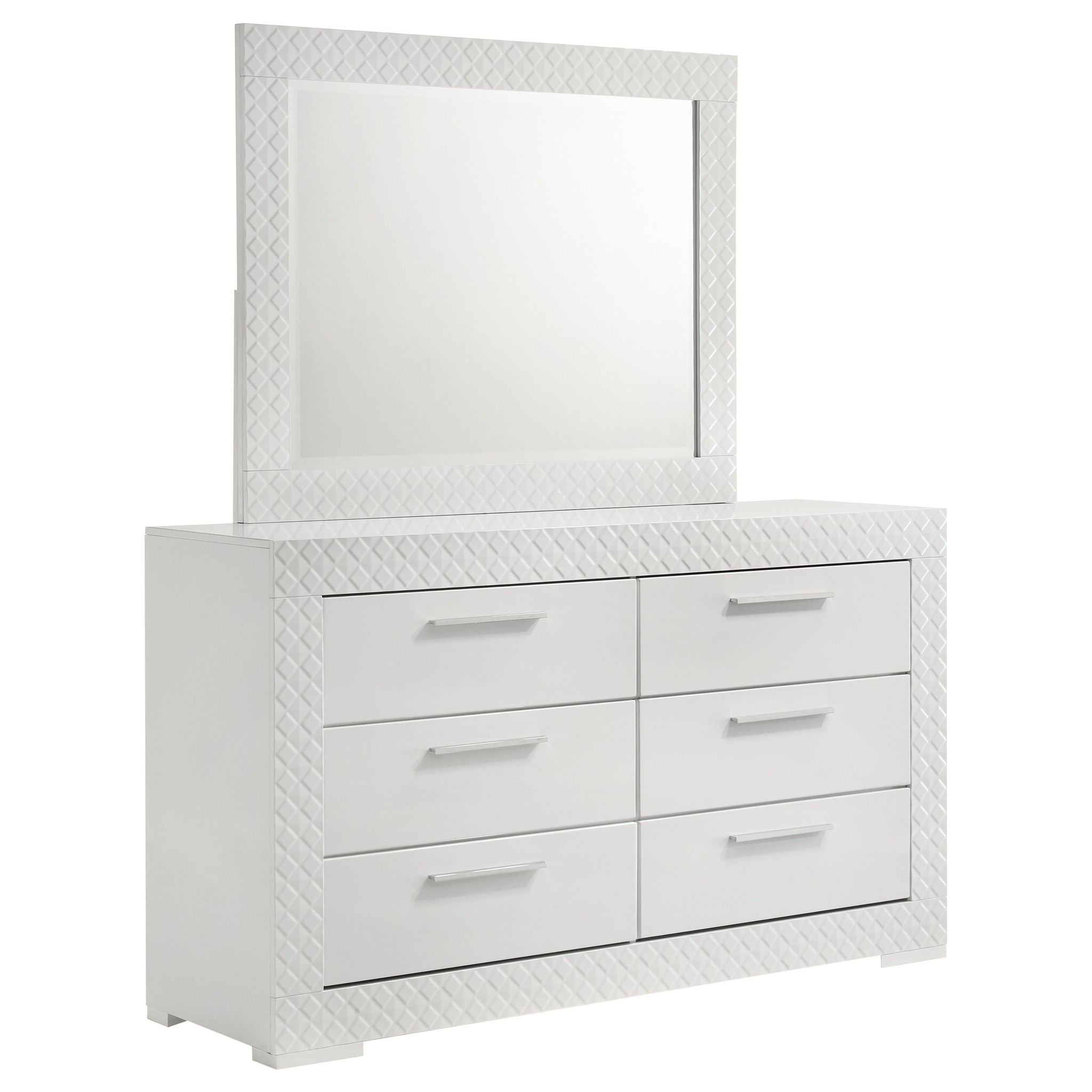 Pierce - 6 Drawer Dresser And Mirror