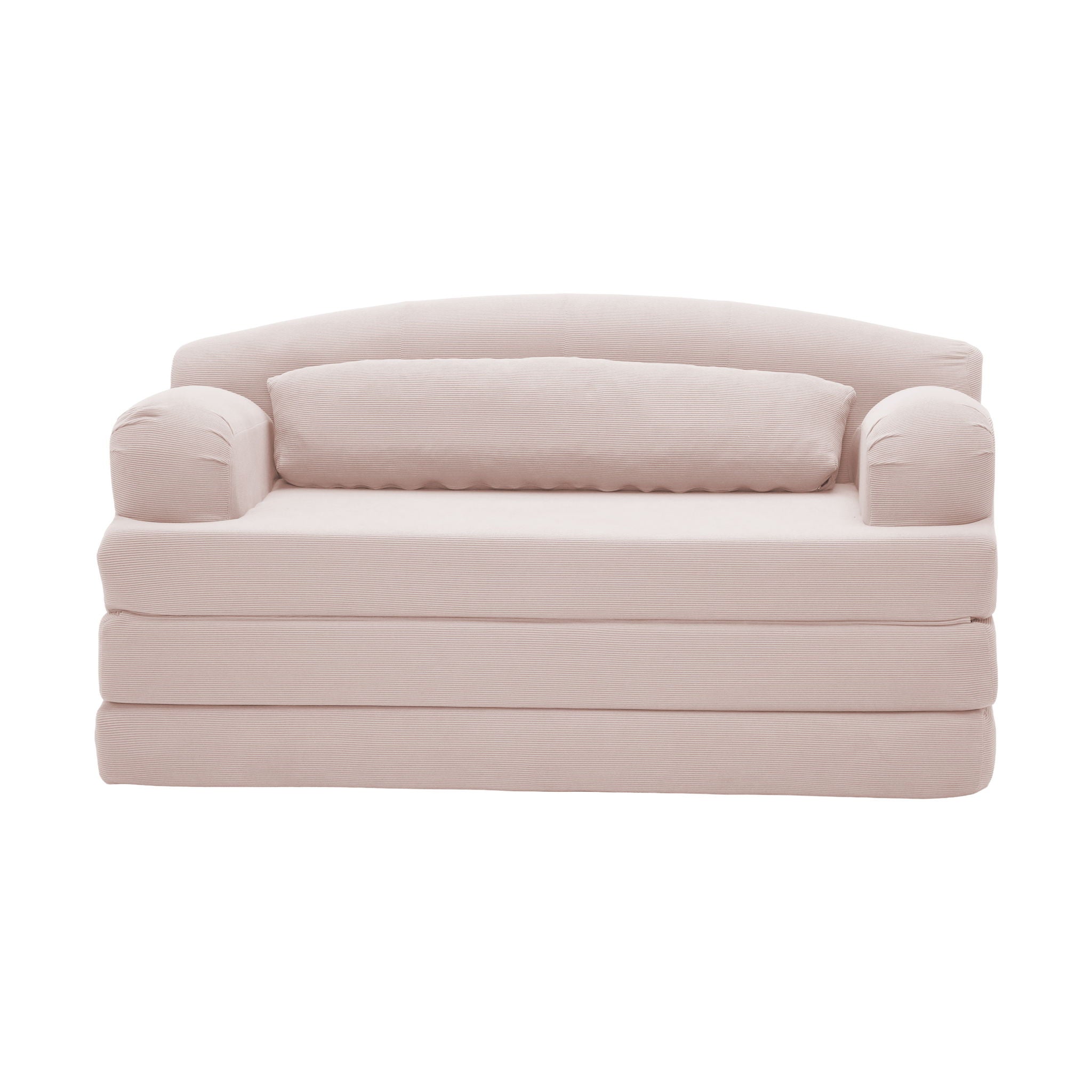 2 Seater Sofa Bed, Compact Foldable Floor Couch