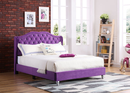 Upholstered Bed Transitional