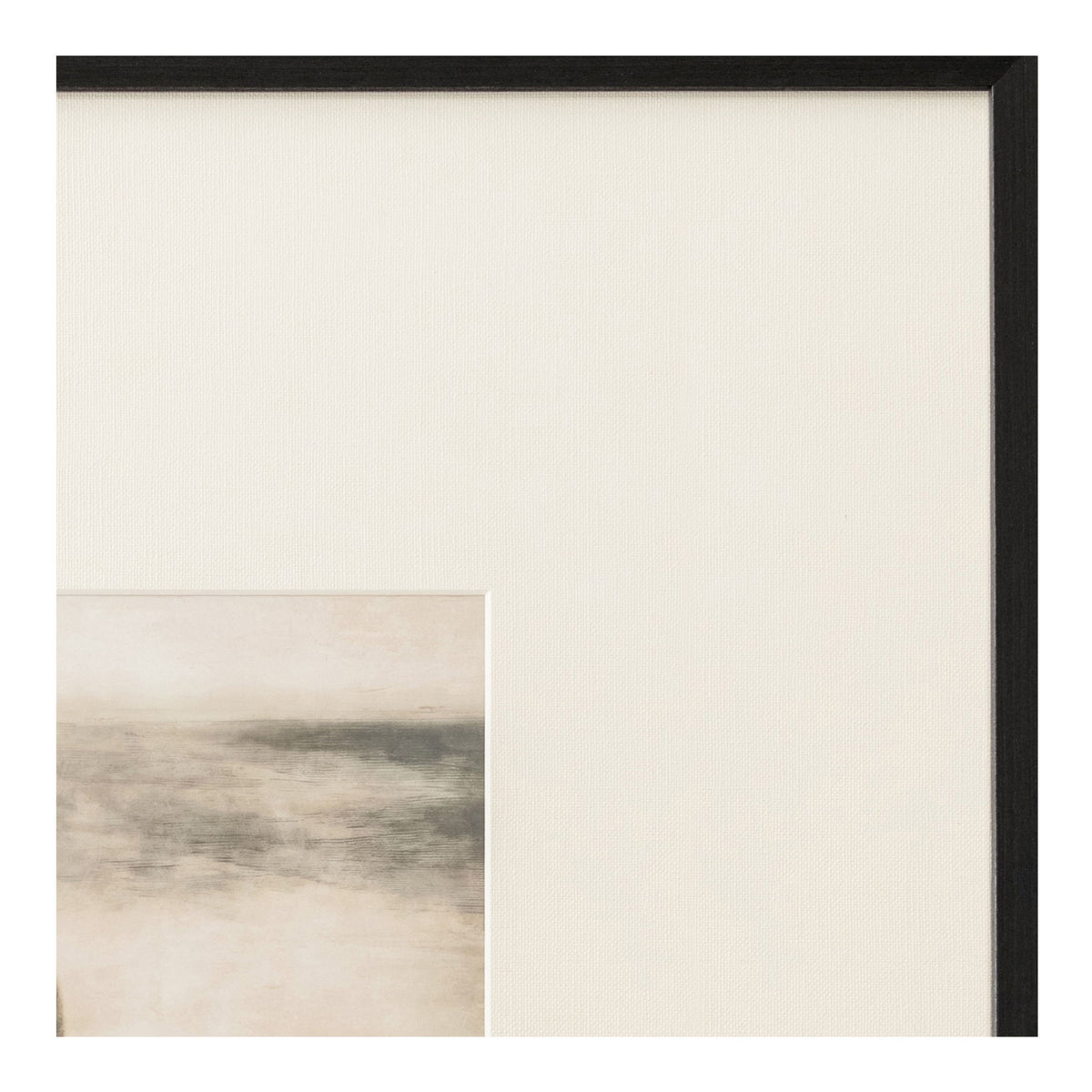 Strand - Framed Print - Beige