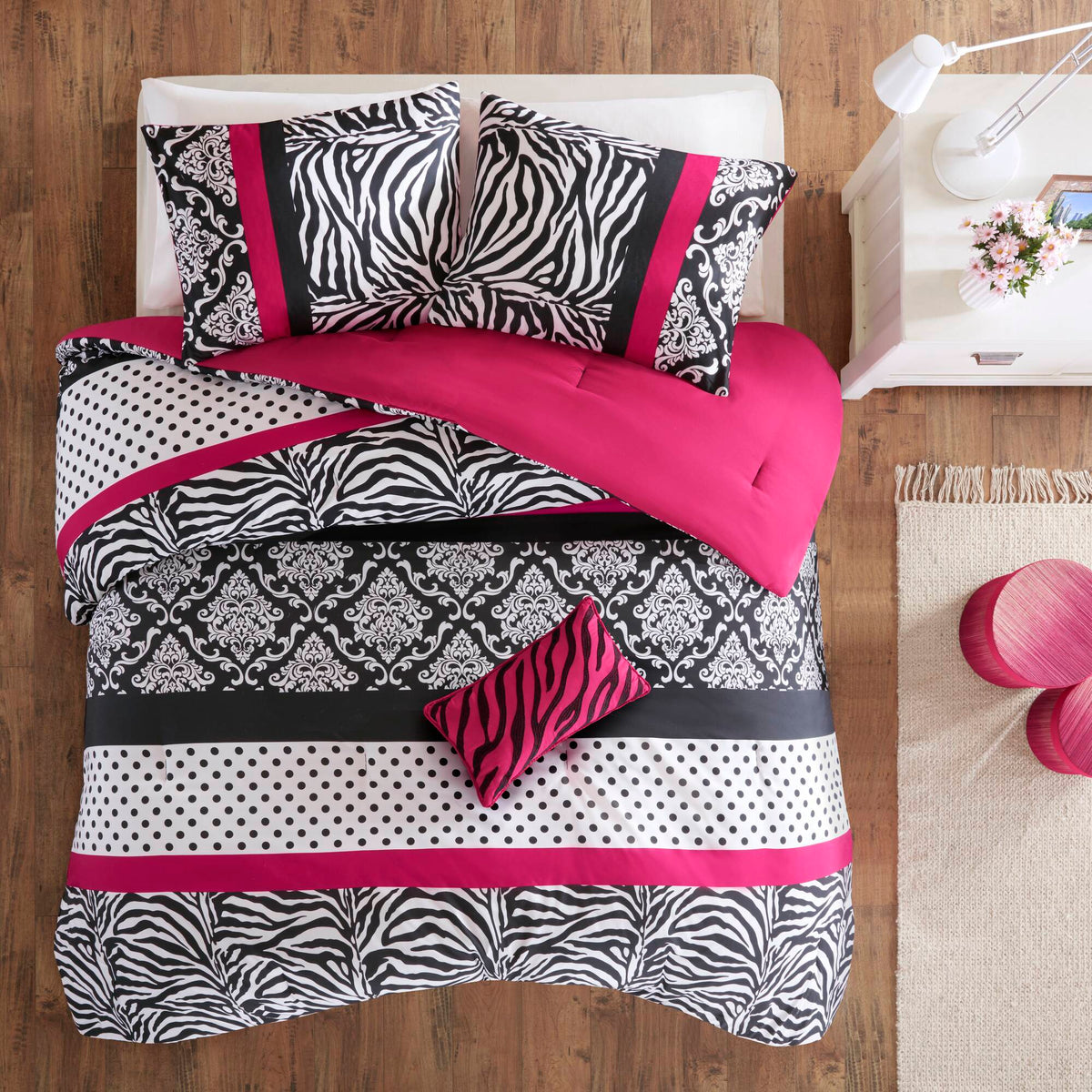 Comforter Set Reagan - Pink
