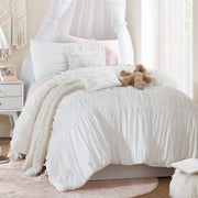 Ivy - Twin/Twin XL Ella Comforter Set - White