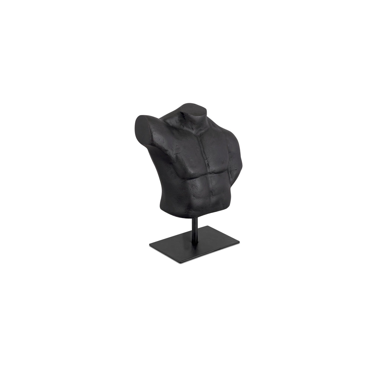Victor - Cast Alumiinum Sculpture - Aged Black