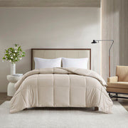 Winfield - 300 Thread Count Cotton Shell Luxury Down Alternative Comforter - Tan