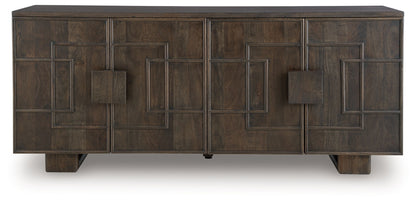 Cato - Accent Cabinet - Dark Brown