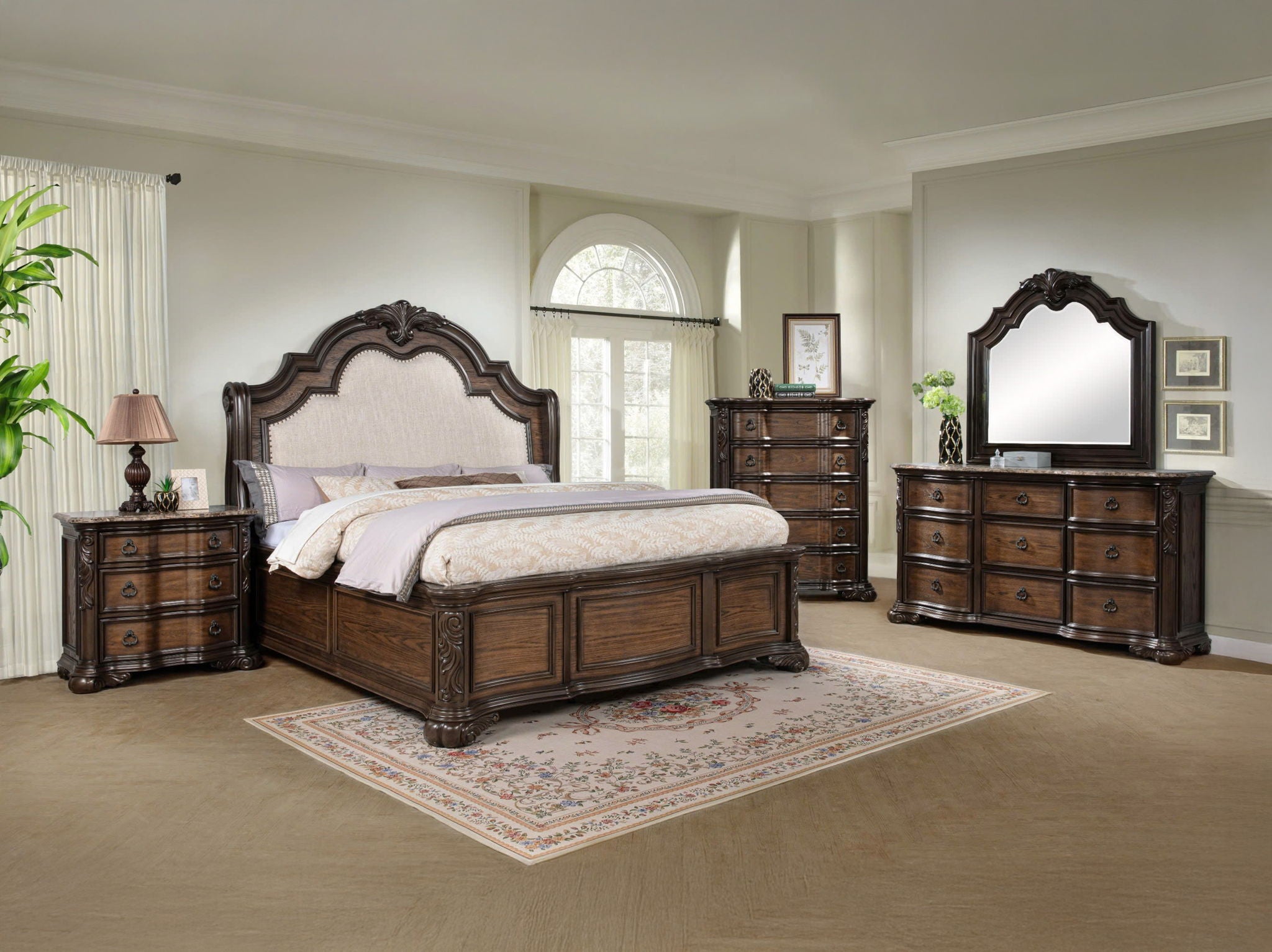 Ludwig - Dresser - Dark Brown