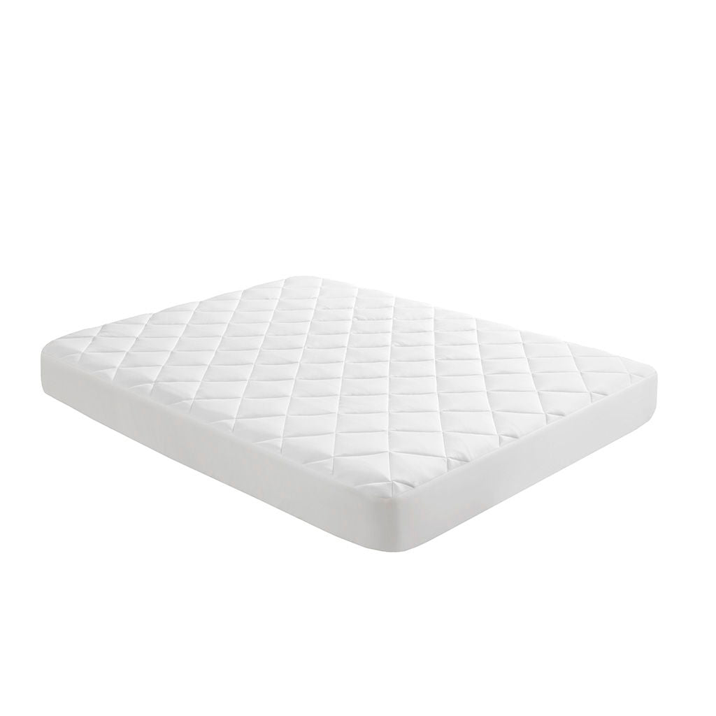 Cooling Touch - Overfilled Deep Pocket Mattress Pad - White